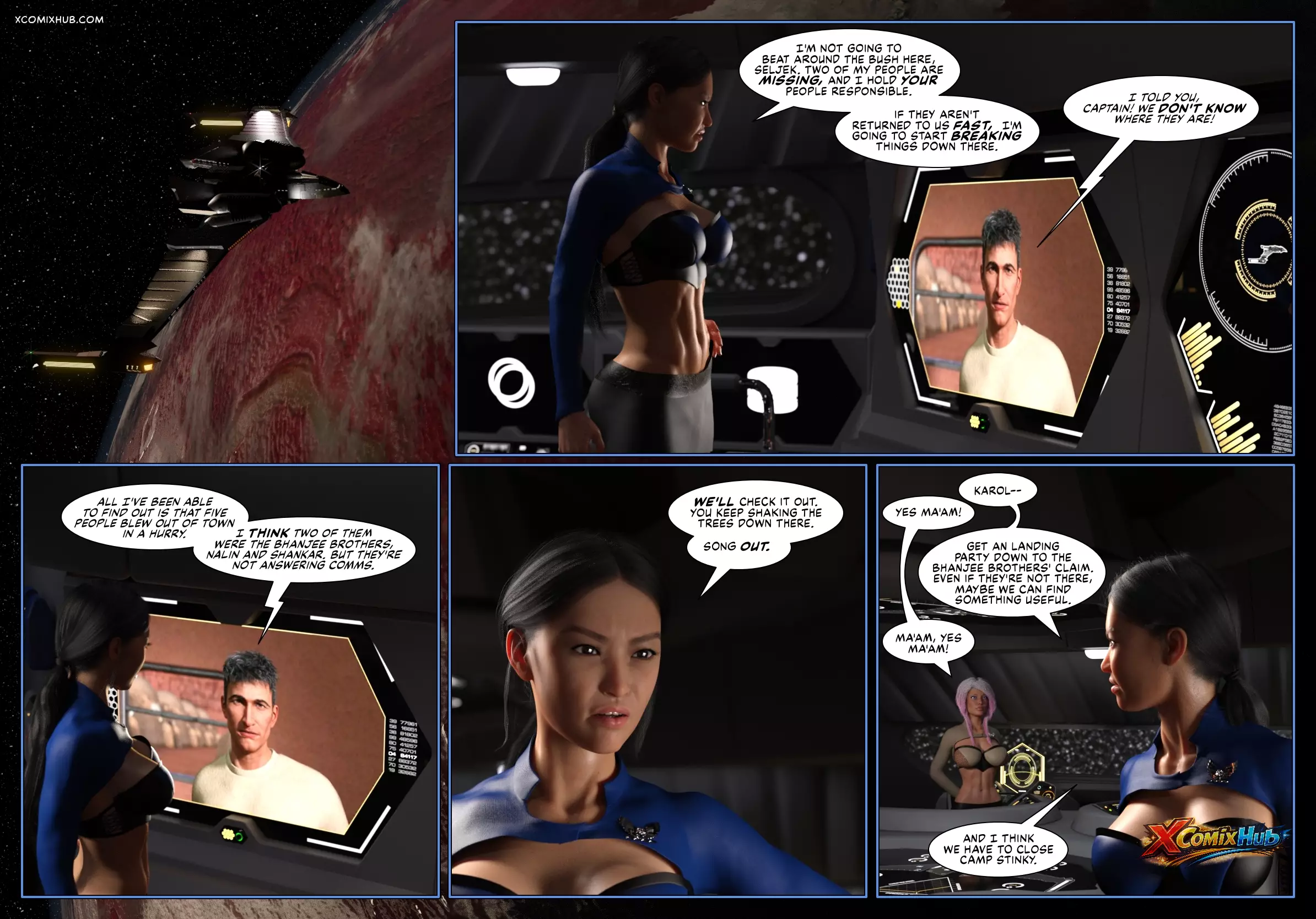 Pirates Of The Coal Sack Chapter 12 Dangerouslines 009 Comic Page 9